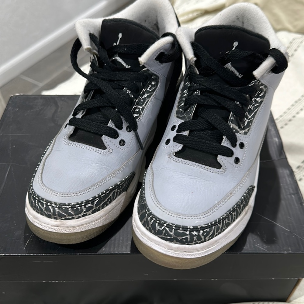 Jordan 3s Wolf grey